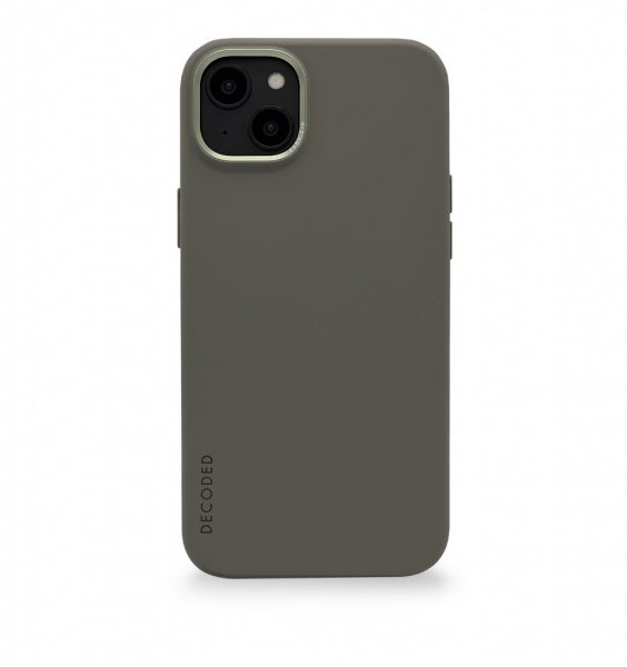 Decoded iPhone 14 Plus Silicone Backcover Oliivinvihreä