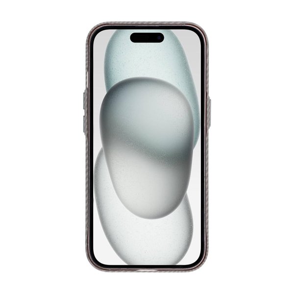 iPhone 15 Kuori Hiilikuitukuvio MagSafe Harmaa