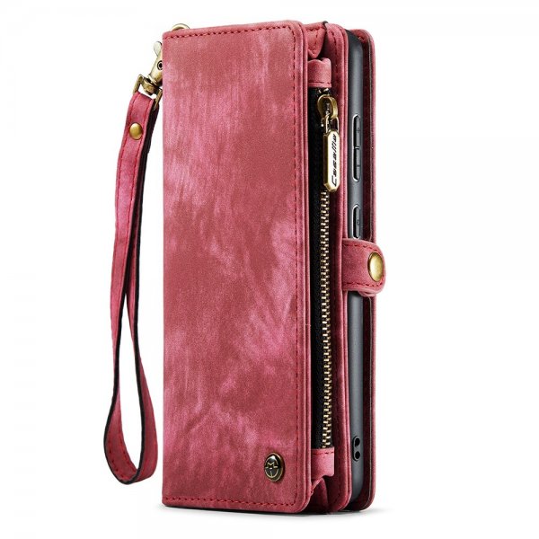 CaseMe Samsung Galaxy S21 008 Series Irrotettava kuori punainen