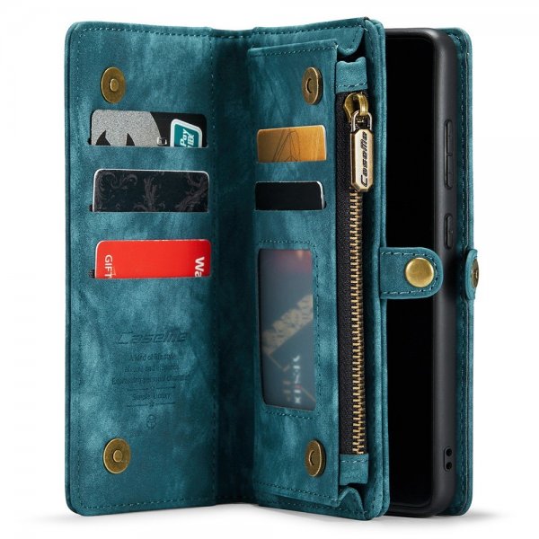 CaseMe Samsung Galaxy A52/A52s 5G 008 Series irrotettava kuori, Petrol