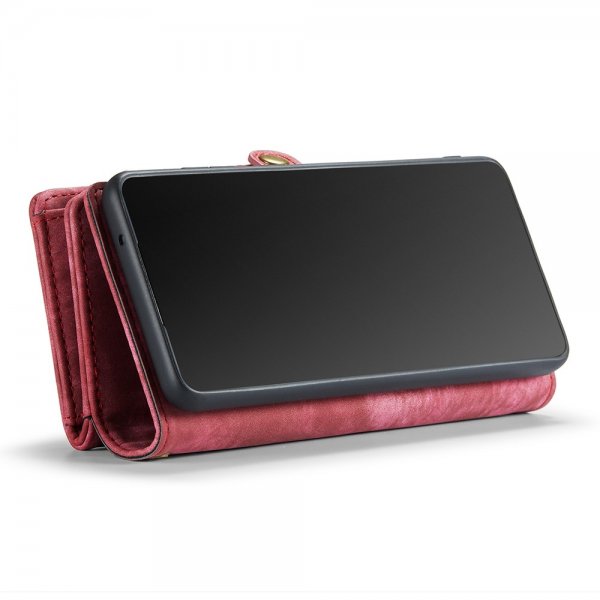 CaseMe Samsung Galaxy S21 FE 008 Series Irrotettava Kuori Punainen