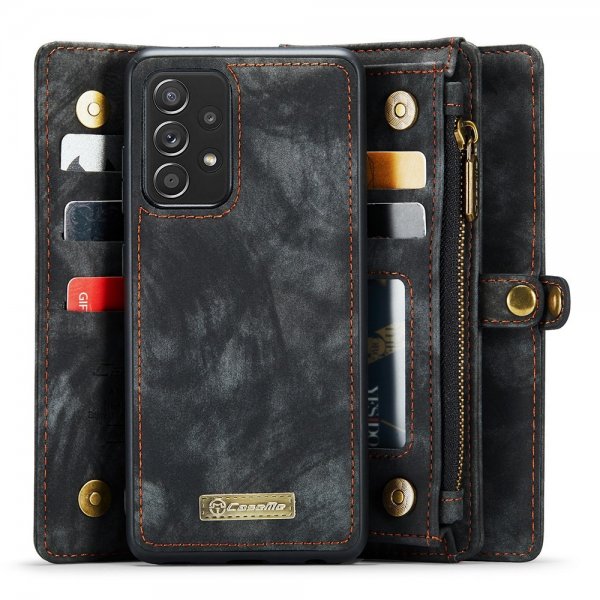 CaseMe Samsung Galaxy A53 5G Kotelo 008 Series Irrotettava kuori Musta