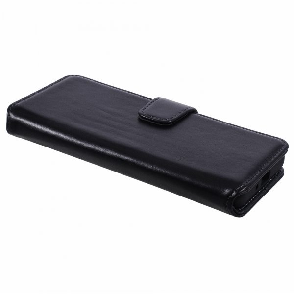 Nordic Covers Sony Xperia 10 VI Kotelo Essential Leather Raven Black