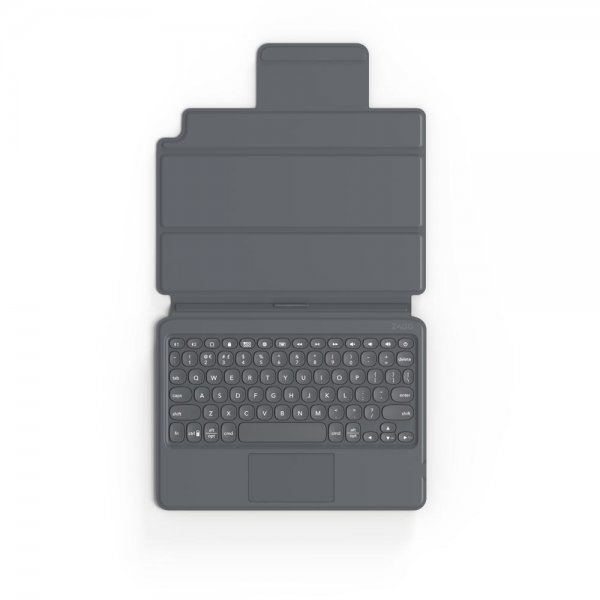 ZAGG iPad 10.2 -suojakuori näppäimistöllä, Pro Keys with Trackpad, pohjoismainen, musta/harmaa