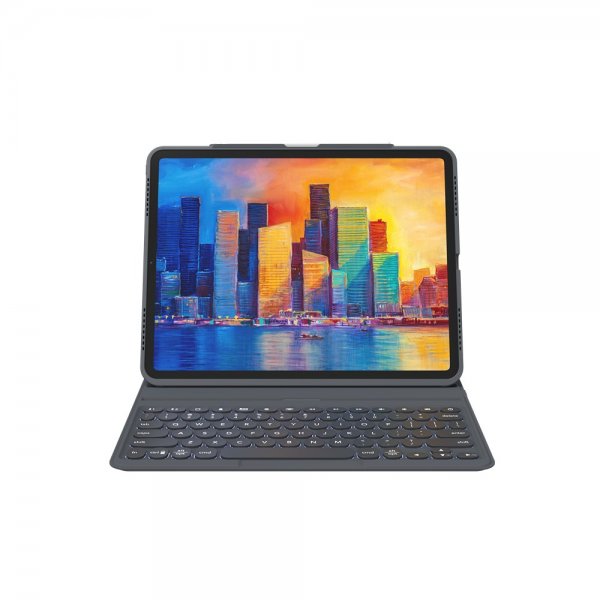 ZAGG iPad Pro 12.9 (4/5/6. sukupolvi) näppäimistöllinen suojakotelo Pro Keys Nordic Charcoal