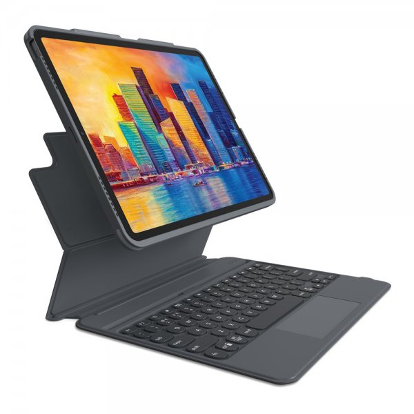 ZAGG iPad Pro 12.9 -kotelo näppäimistöllä Pro Keys Trackpad Nordic