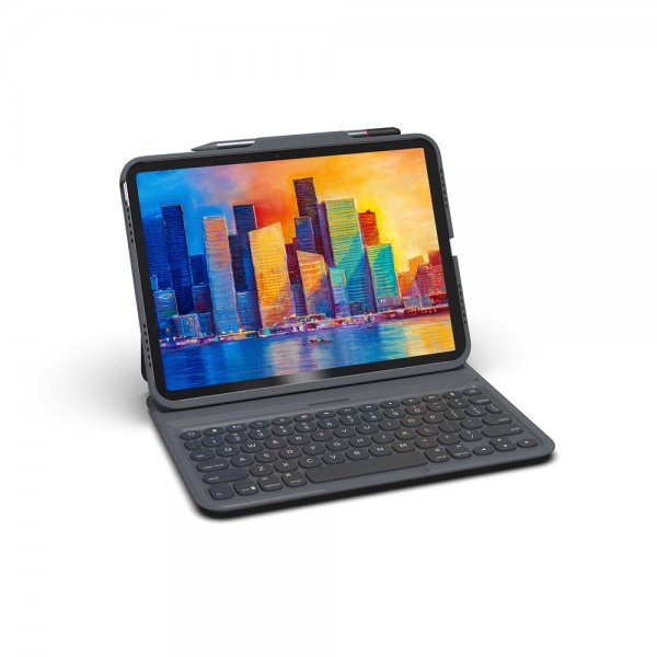 ZAGG iPad 10.9 (10. sukupolvi)/iPad 11 (A16) Näppäimistökotelo Pro Keys Musta Harmaa