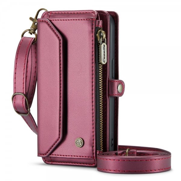 CaseMe iPhone 12/iPhone 12 Pro Kotelo C36 Series Punainen