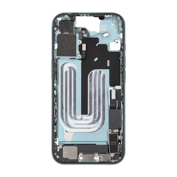 Keskikehys pikkutarvikkeineen iPhone 16 - Vihreä OEM
