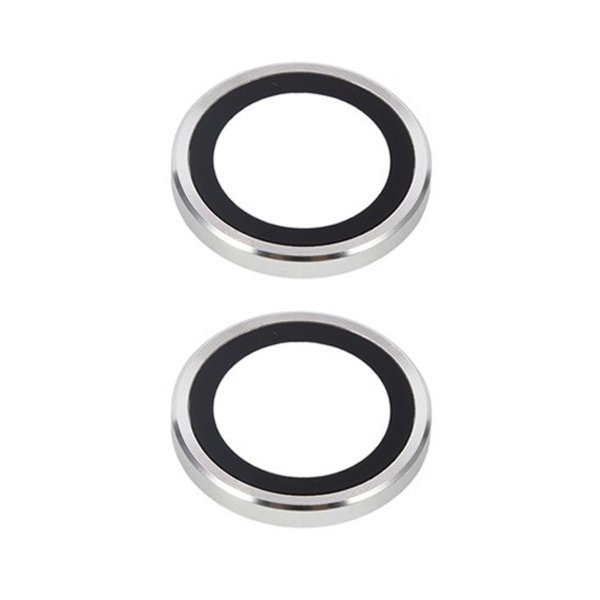 iPhone 17 Kameran suoja karkaistusta lasista, hopea