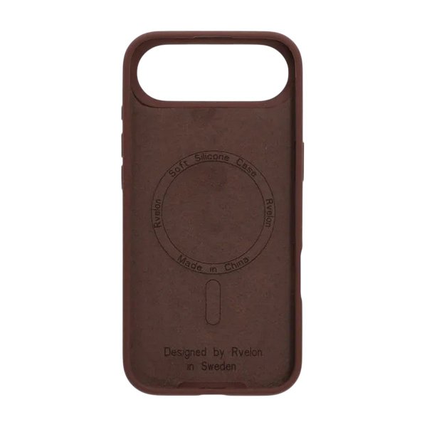 Rvelon iPhone Air -silikonikuori MagSafe Ruskea