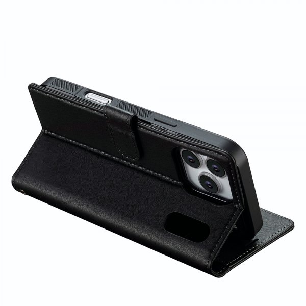 Nordic Covers iPhone 17 Pro Max -kotelo irrotettavalla MagSafe-kuorella, Raven Black