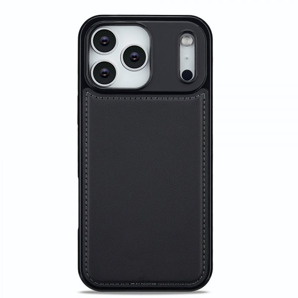 Nordic Covers iPhone 17 Pro -kotelo irrotettavalla MagSafe-kuorella, Raven Black
