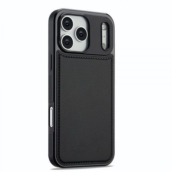 Nordic Covers iPhone 17 Pro -kotelo irrotettavalla MagSafe-kuorella, Raven Black