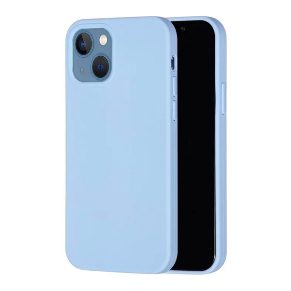 Rvelon iPhone 13/iPhone 14 kuori silikoni MagSafe sininen