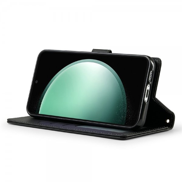 Nordic Covers Samsung Galaxy S25 FE -kotelo irrotettavalla MagSafe-kuorella, Raven Black