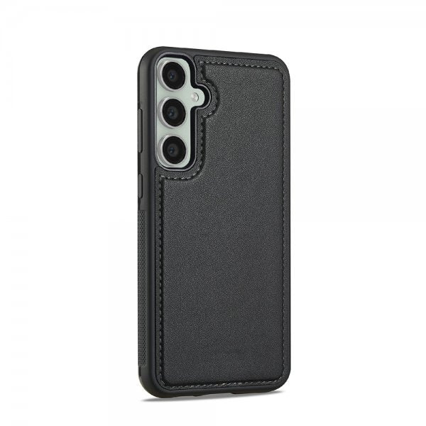 Nordic Covers Samsung Galaxy S25 FE -kotelo irrotettavalla MagSafe-kuorella, Raven Black