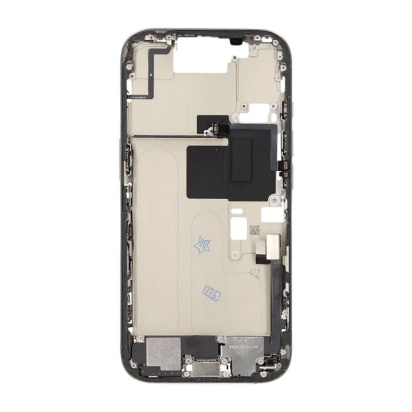 Keskikehys pienosilla iPhone 16 Prolle - Luonnollinen Titaani OEM