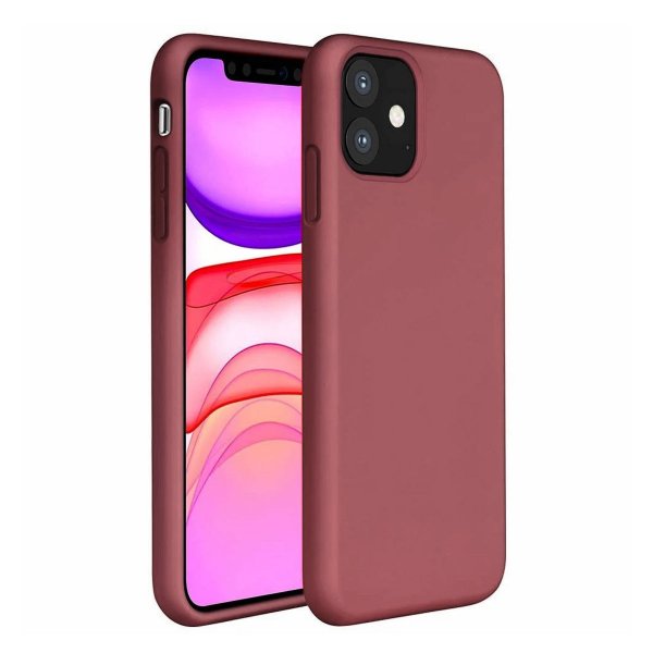Rvelon iPhone 11 Silikonikuori Punainen