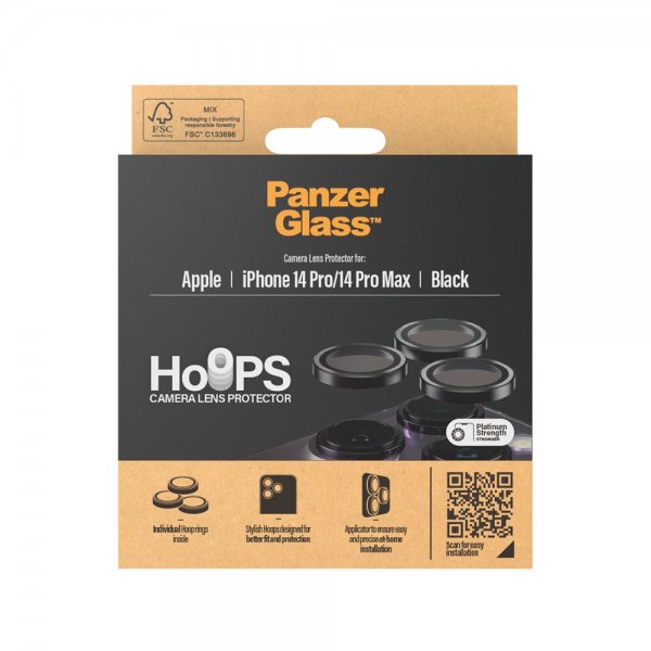 PanzerGlass iPhone 14 Pro/iPhone 14 Pro Max Kamerasuojus Hoops
