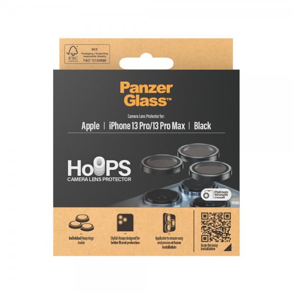 PanzerGlass iPhone 13 Pro/iPhone 13 Pro Max -kameran suojalasi Hoops