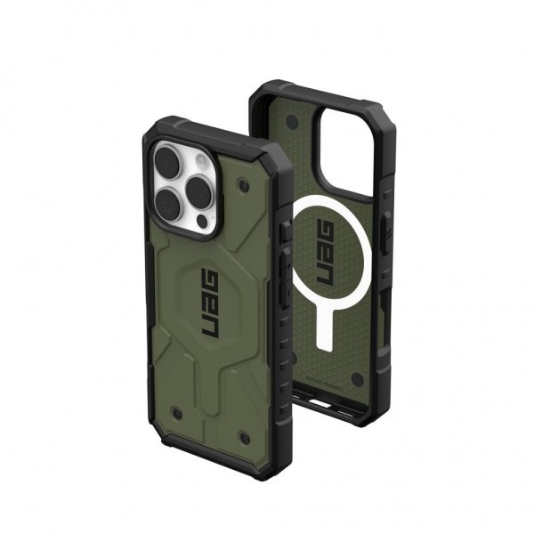 Urban Armor Gear (UAG) iPhone 16 Pro -suojakuori Pathfinder MagSafe Olive Drab