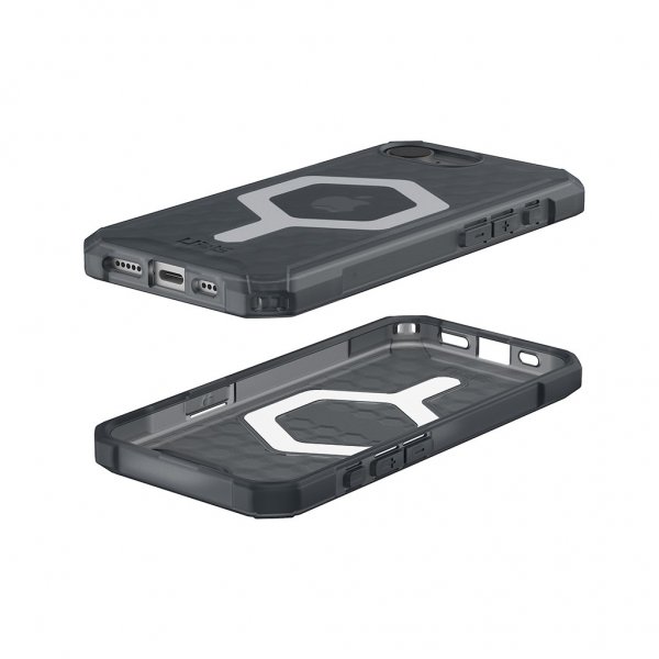 Urban Armor Gear (UAG) iPhone 16/17 -kuori Essential Armor MagSafe Ash