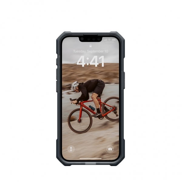 Urban Armor Gear (UAG) iPhone 16/17 -kuori Essential Armor MagSafe Ash