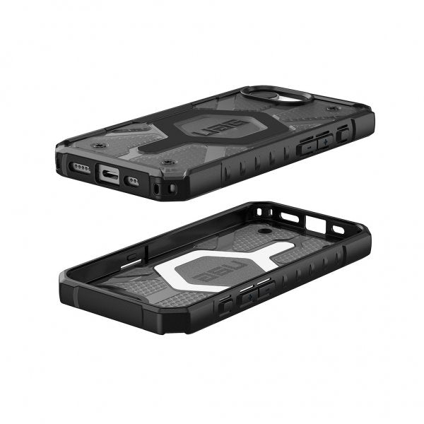 Urban Armor Gear (UAG) iPhone 16/17 Kuoret Pathfinder Clear MagSafe Ash