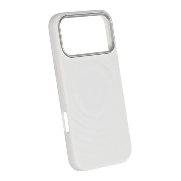 iPhone 17 Pro Max Kuori Silikoni MagSafe Valkoinen