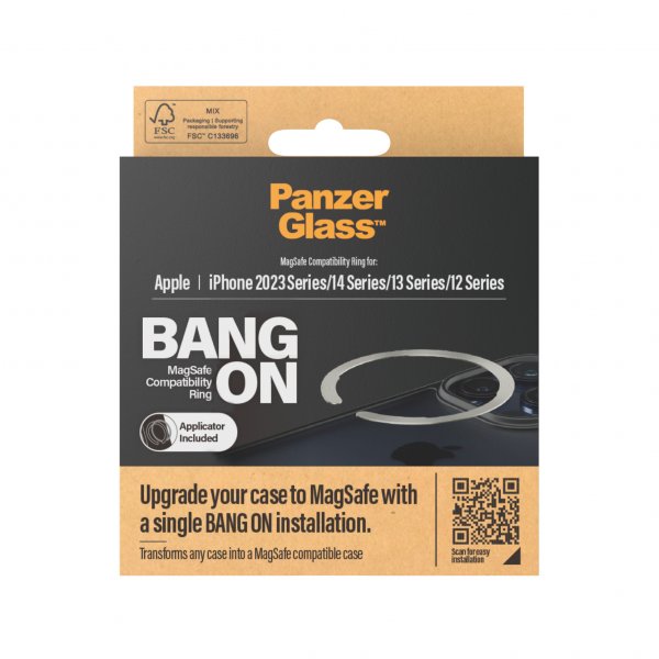 PanzerGlass Bang On MagSafe -rengassovitin