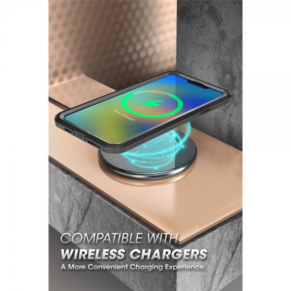 Supcase iPhone 13/iPhone 14 Suojakuori UB Pro Musta
