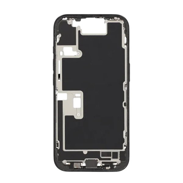 Keskikehys pikkutavaroilla iPhone 16 Pro - Svart Titan OEM