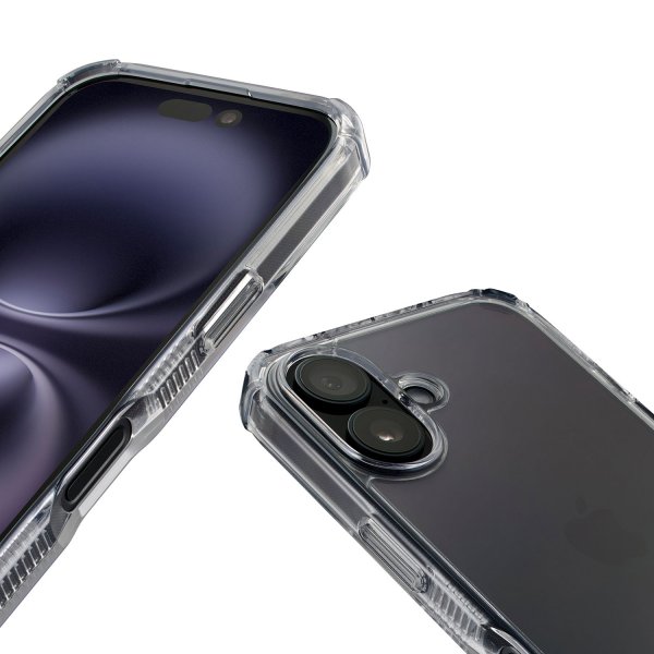 Hama iPhone 16e/17e Extreme Protect läpinäkyvä kuori