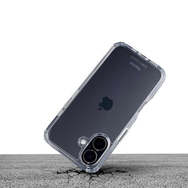 Hama iPhone 16e/17e Extreme Protect läpinäkyvä kuori