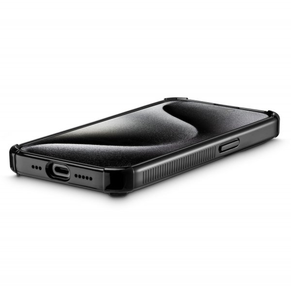 Hama iPhone 16e/17e Extreme Protect -kuori, musta