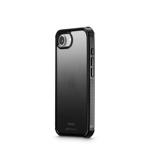 Hama iPhone 16e/17e Extreme Protect -kuori, musta
