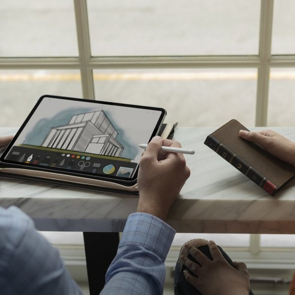 Twelve South iPad 10.9 (10. sukupolvi)/iPad 11 (A16) BookBook -suojakotelo, ruskea