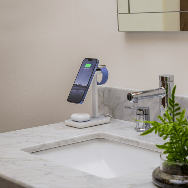 Twelve South Langaton Laturi HiRise Three MagSafe Valkoinen