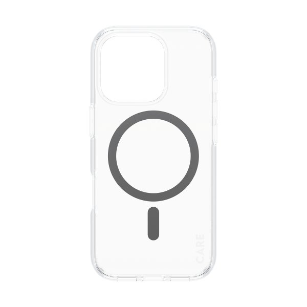 CARE by PanzerGlass iPhone 16 Pro -kuori Urban Combat MagSafe Musta Läpinäkyvä