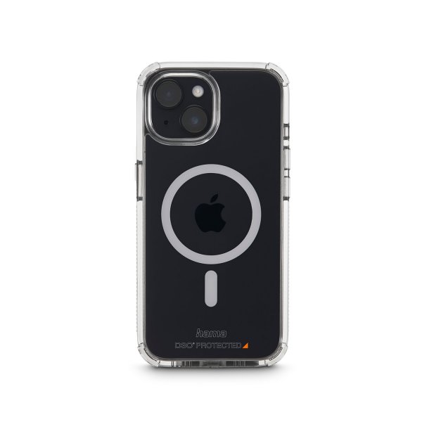 Hama iPhone 15 Plus -suojakuori Extreme Protect MagLine, läpinäkyvä