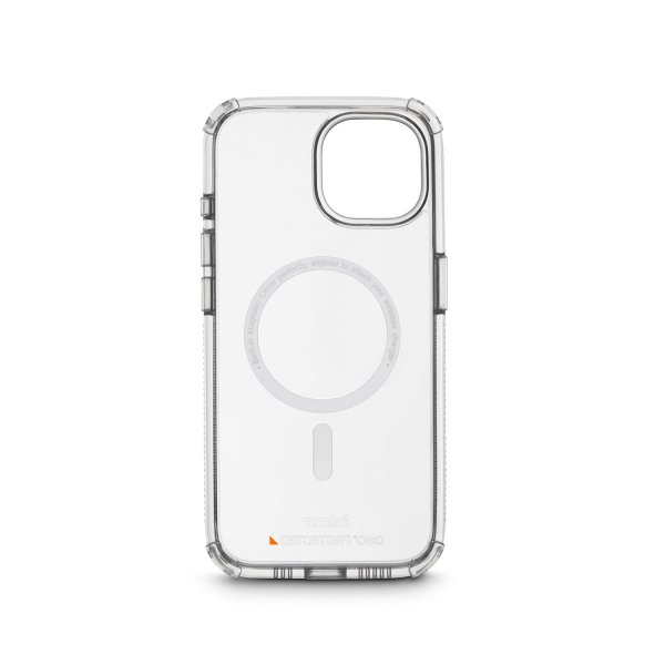 Hama iPhone 15 Plus -suojakuori Extreme Protect MagLine, läpinäkyvä