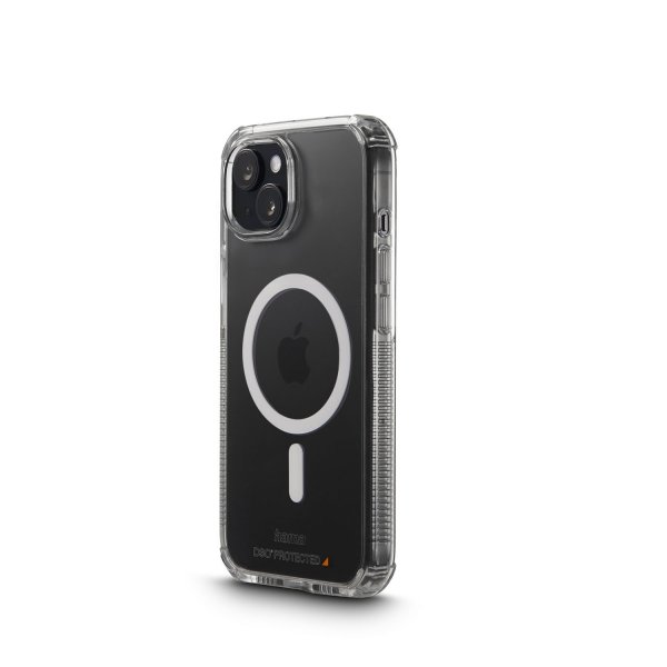 Hama iPhone 15 Plus -suojakuori Extreme Protect MagLine, läpinäkyvä
