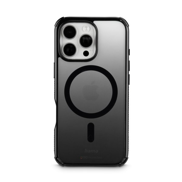 Hama iPhone 16 Pro Max Extreme Protect MagLine -suojakuori, musta