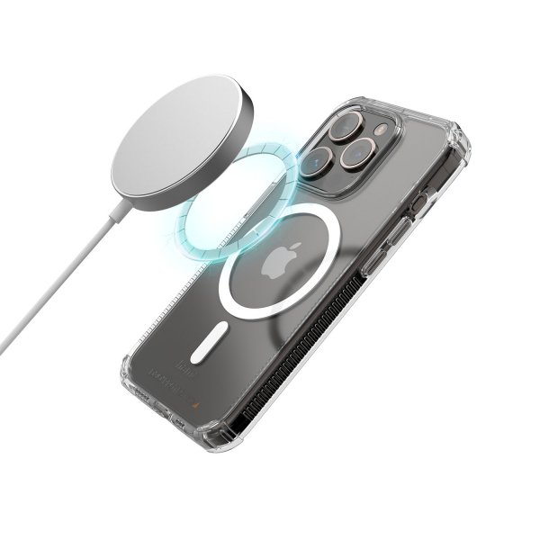 Hama iPhone 16 Pro Max -suojakuori Extreme Protect MagLine läpinäkyvä