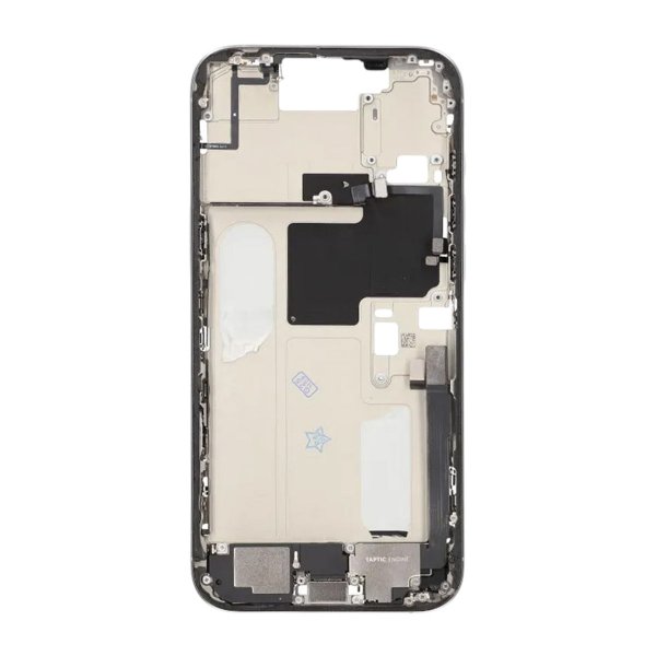 Keskirunko pienosilla iPhone 16 Pro Max - Valkoinen Titaani OEM