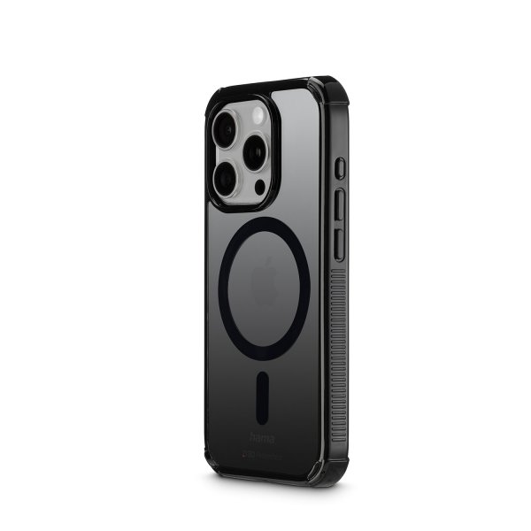 Hama iPhone 15 Pro -suojakuori Extreme Protect MagLine musta