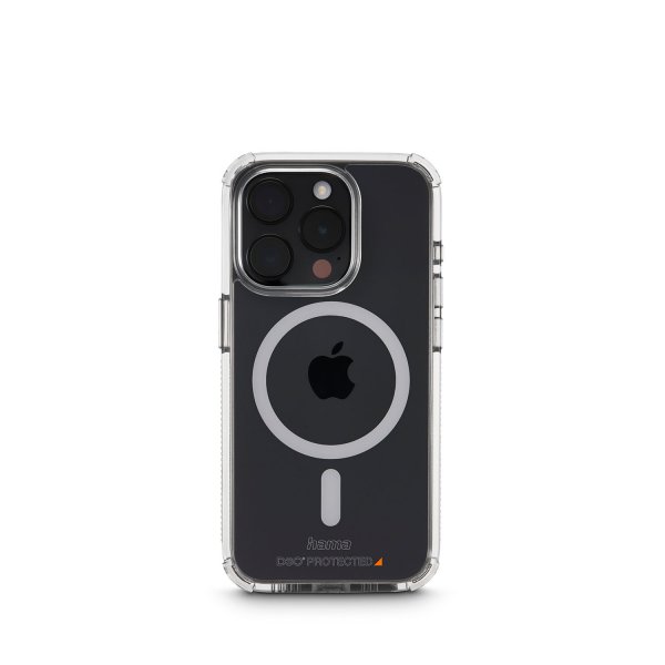 Hama iPhone 15 Pro Max Extreme Protect MagLine -kuori, läpinäkyvä