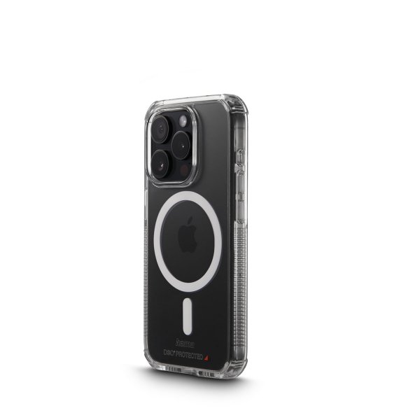 Hama iPhone 15 Pro Max Extreme Protect MagLine -kuori, läpinäkyvä