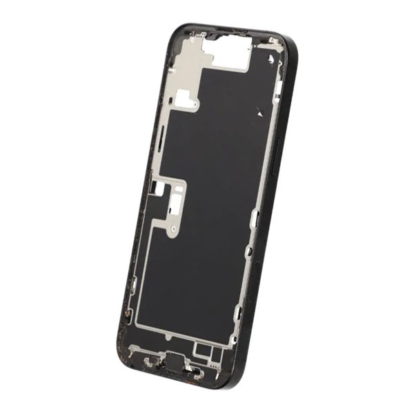 Keskikehys pikkutarvikkeilla iPhone 16 Pro Max - Musta Titaani OEM
